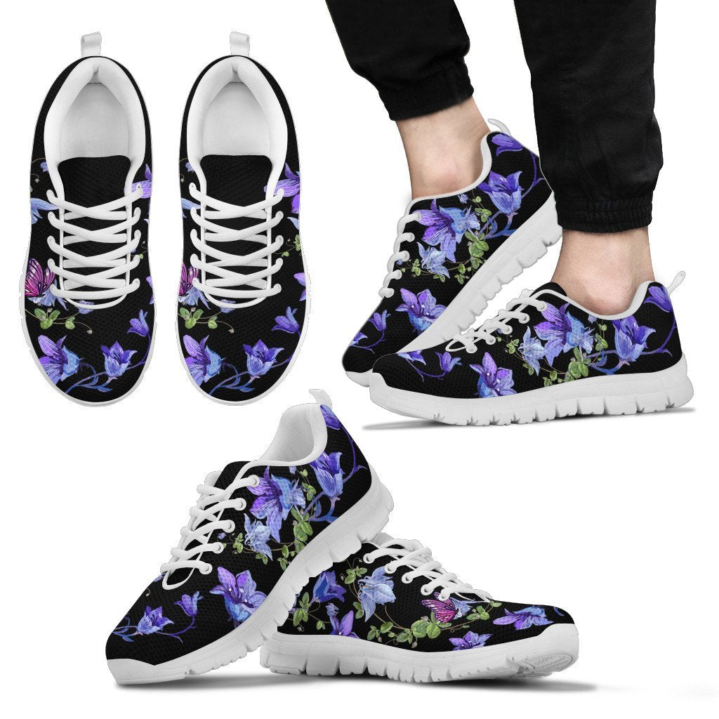 Australia Sneakers - Royal Bluebell Shoes Butterfly - Vibe Hoodie Shop