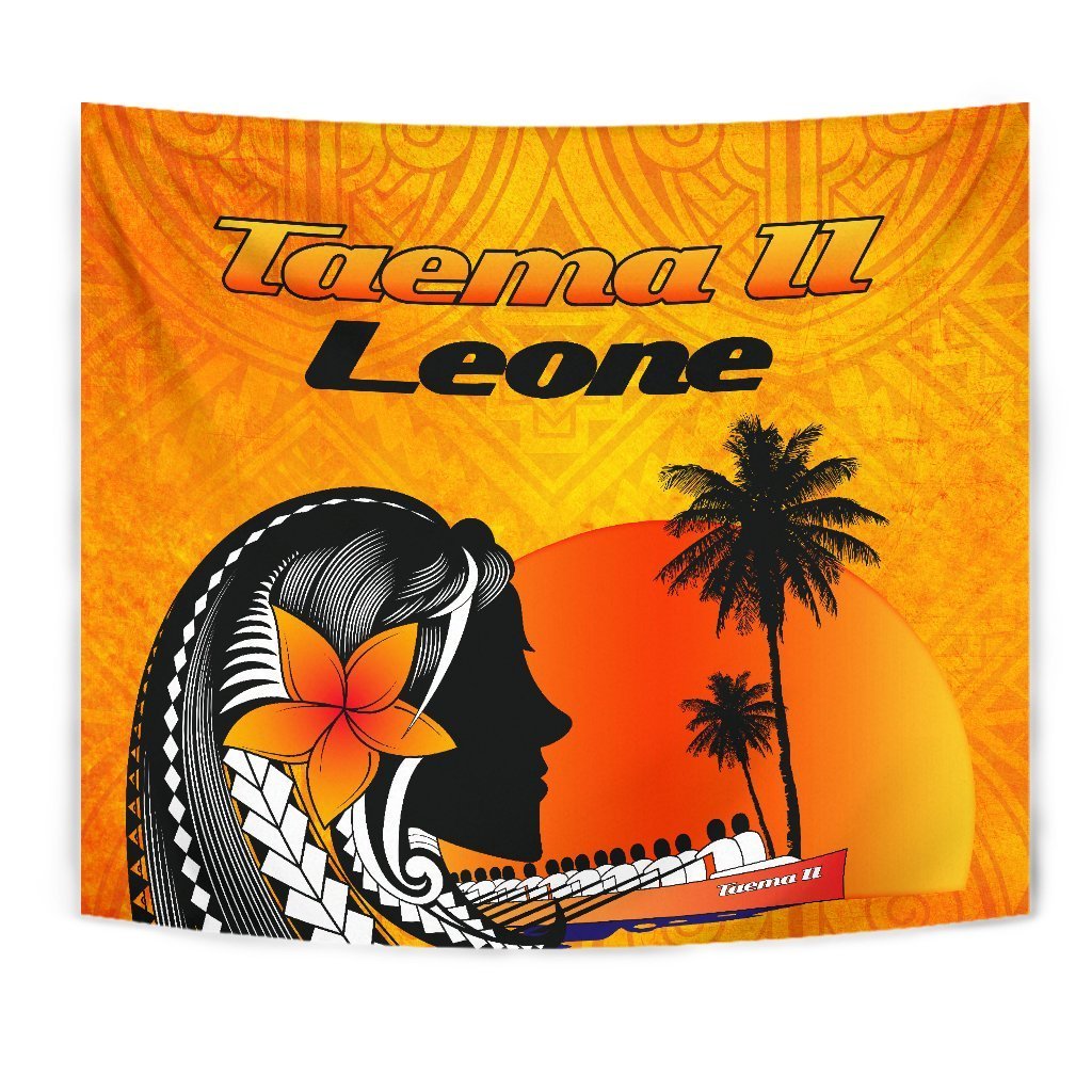 American Samoa Tapestry - Taema II Leone - Vibe Hoodie Shop