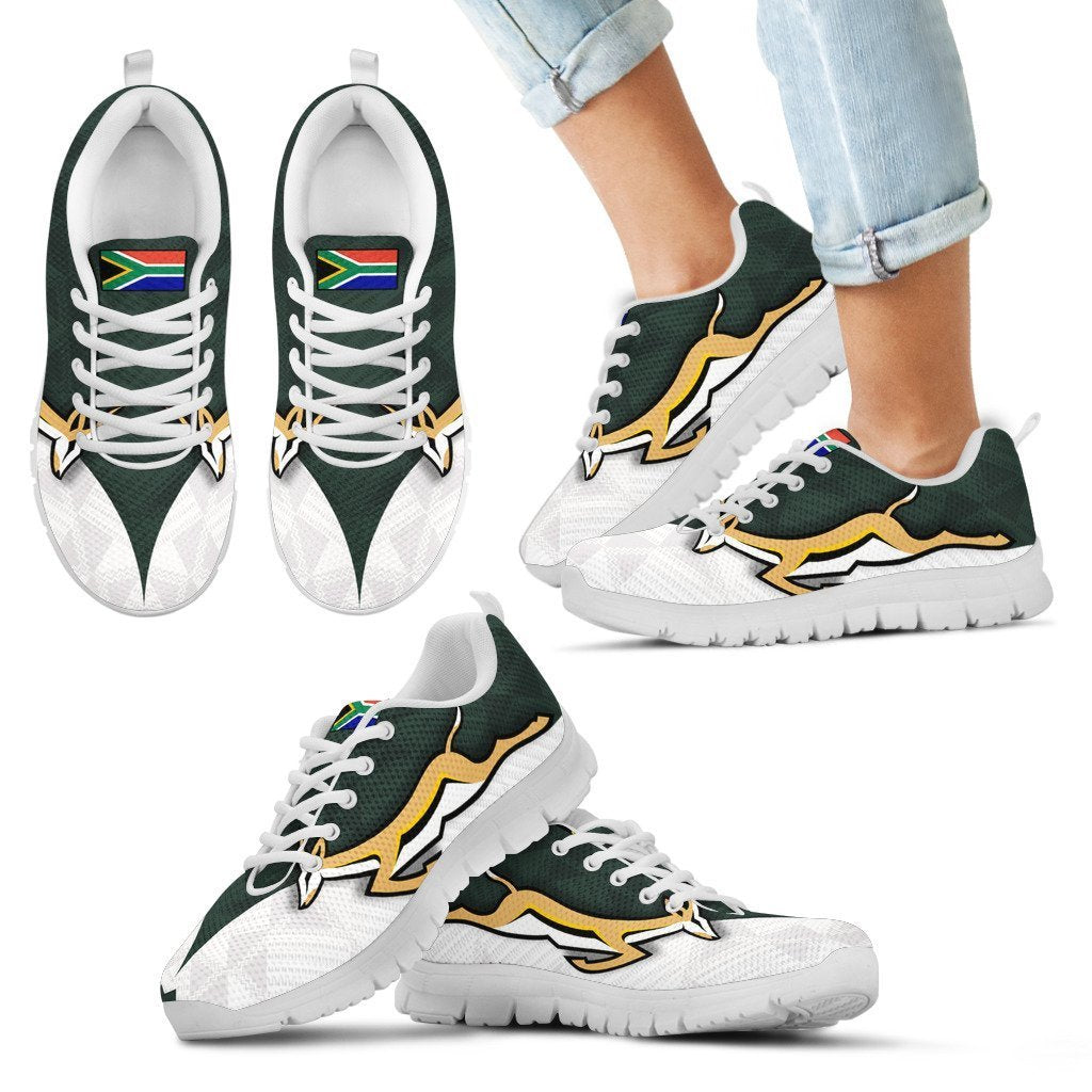 South Africa Springboks Forever Sneakers - Vibe Hoodie Shop