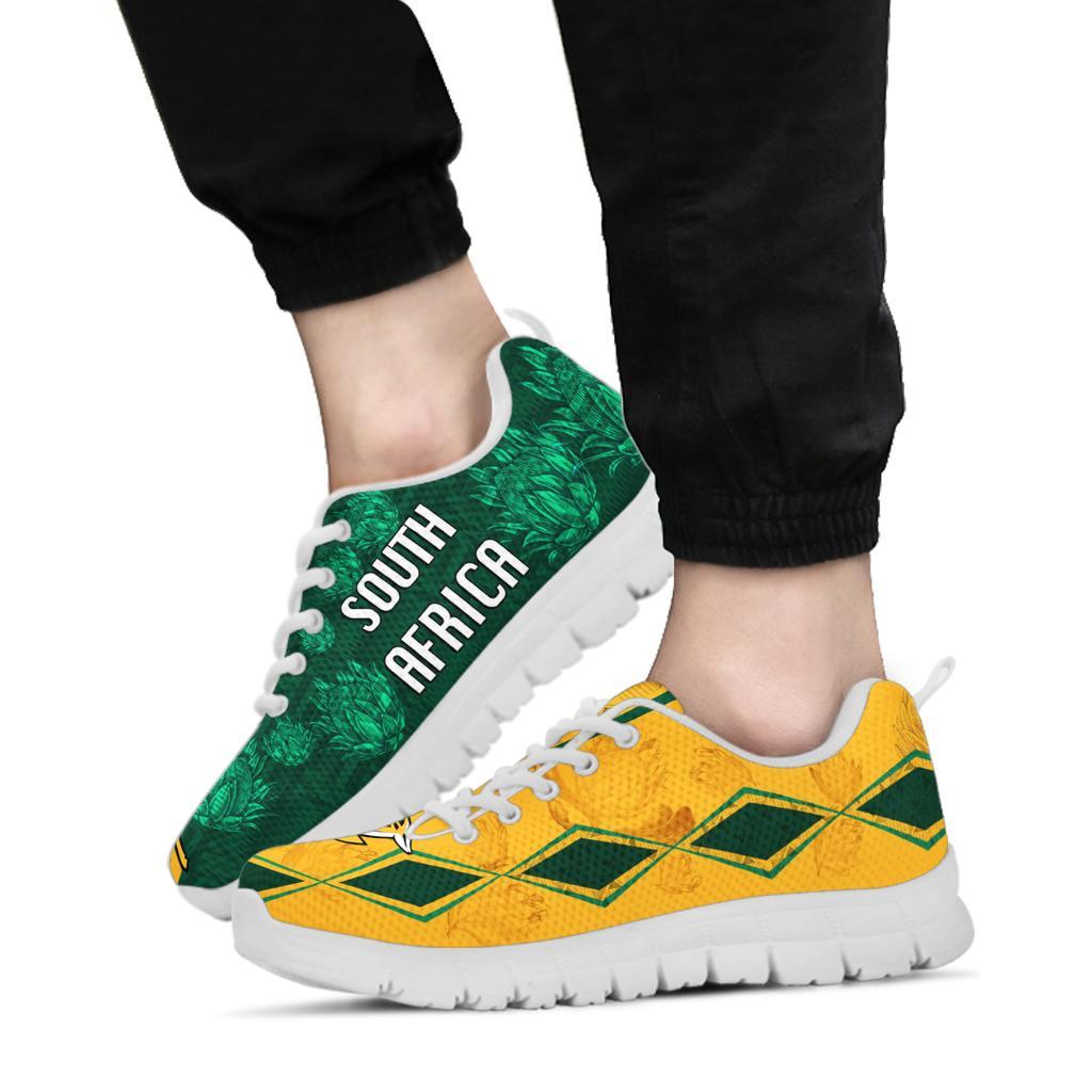 South Africa Sneakers Springboks Rugby Be Fancy - Vibe Hoodie Shop