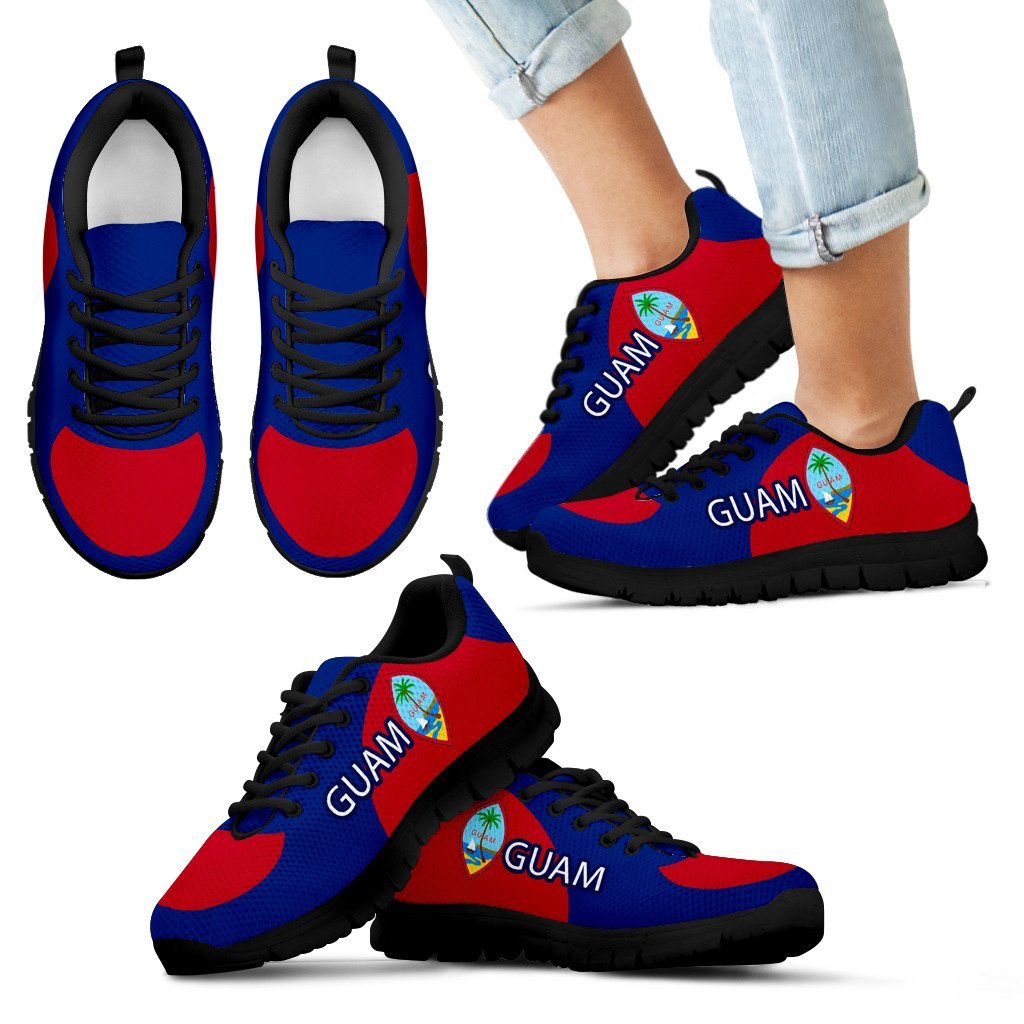 Guam Shoes Flag Coat Of Arm - Cullinan Version - Vibe Hoodie Shop