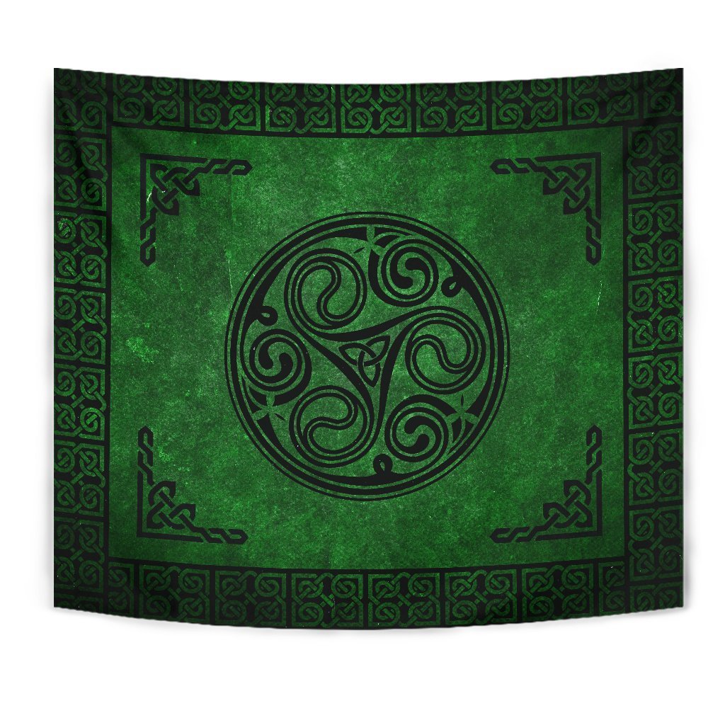 Ireland Celtic Tapestry - Celtic Symbols - Vibe Hoodie Shop