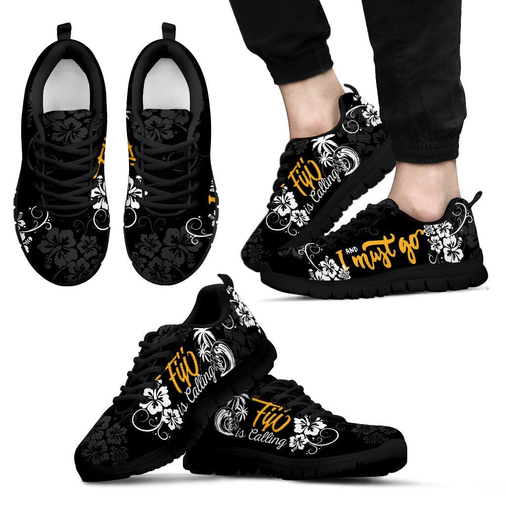 Fiji Shoes - Fiji Is Calling And I Must Go Men's/ Women's Sneakers - Vibe Hoodie Shop