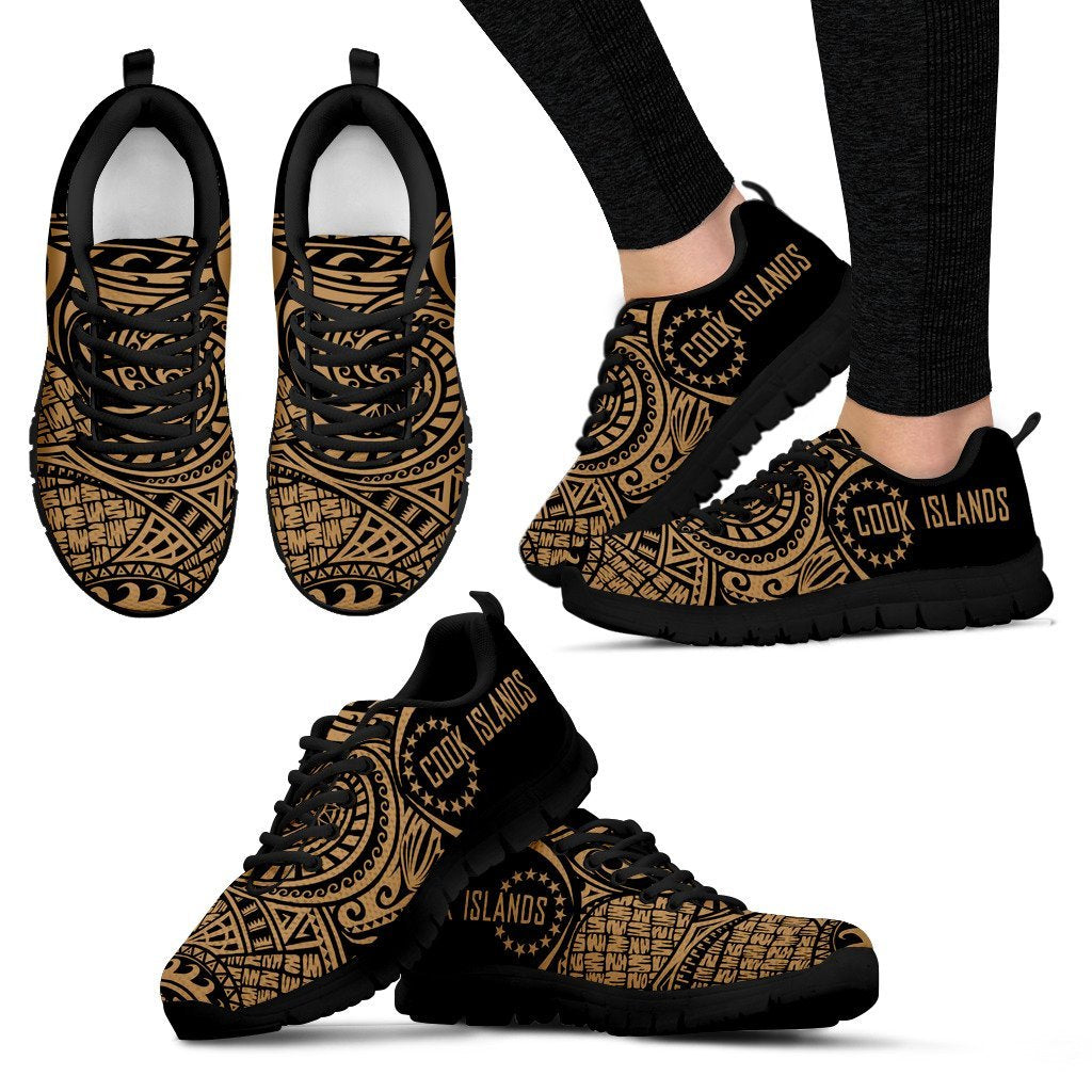 Cook Islands Polynesian Sneakers - Circle Style 06 - Vibe Hoodie Shop