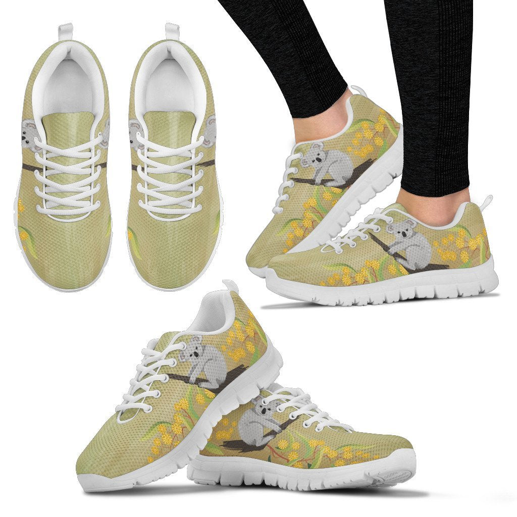 Sneakers - Koala Shoes With Mimosa - Unisex - Vibe Hoodie Shop