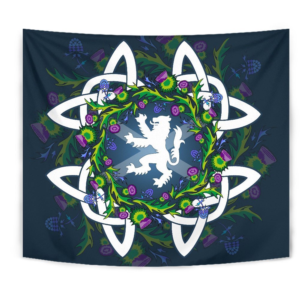 Scotland Tapestry - Thistle Celtic Tapestry - Vibe Hoodie Shop