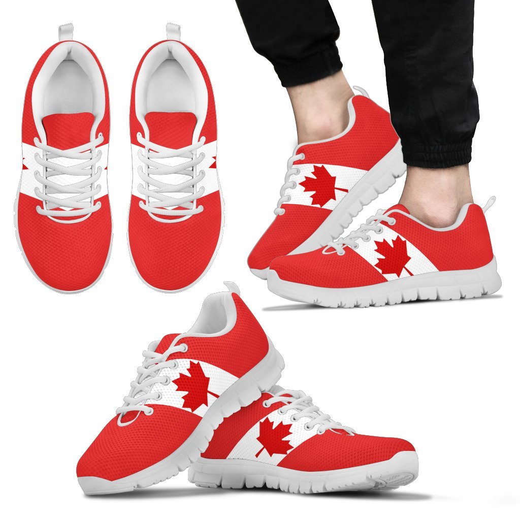 Canada Maple Leaf Sneakers 03 - Vibe Hoodie Shop