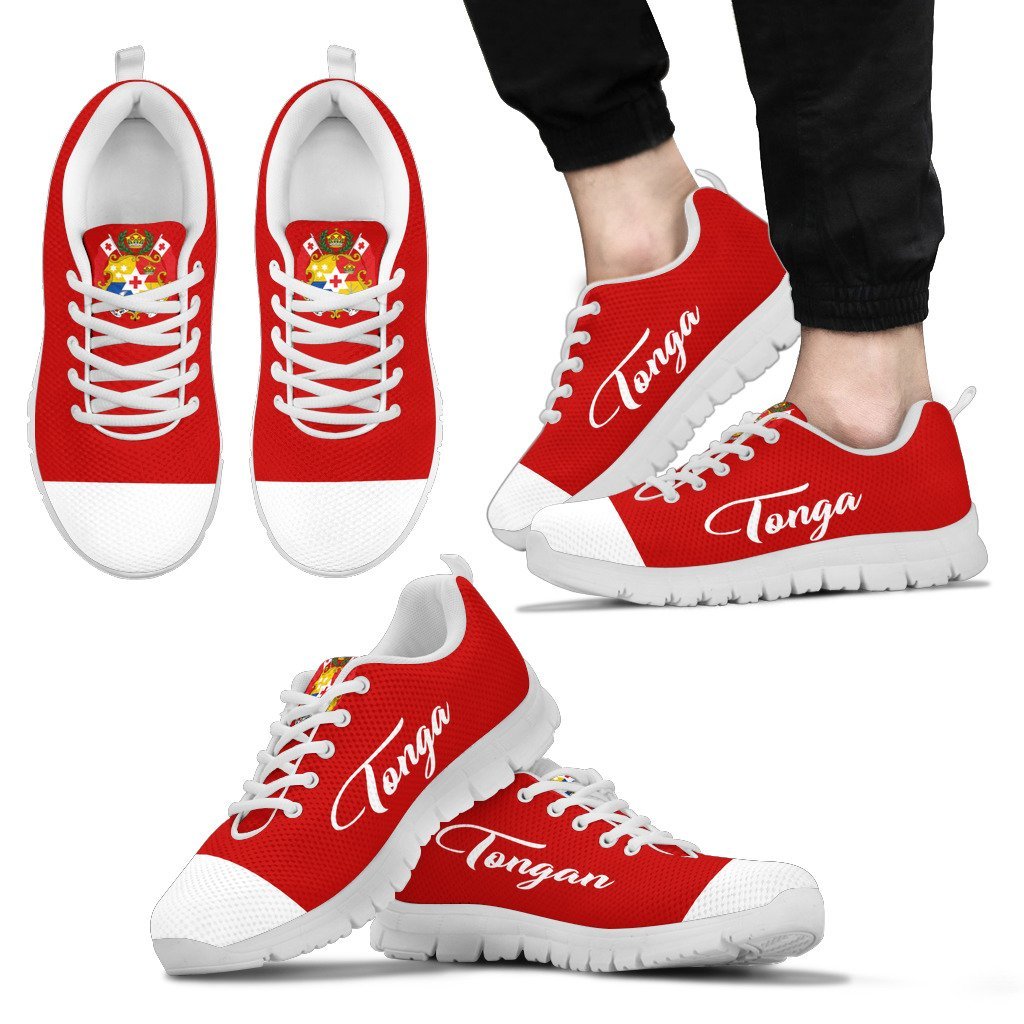 Tonga Coat Of Arms Sneakers 02 - Vibe Hoodie Shop