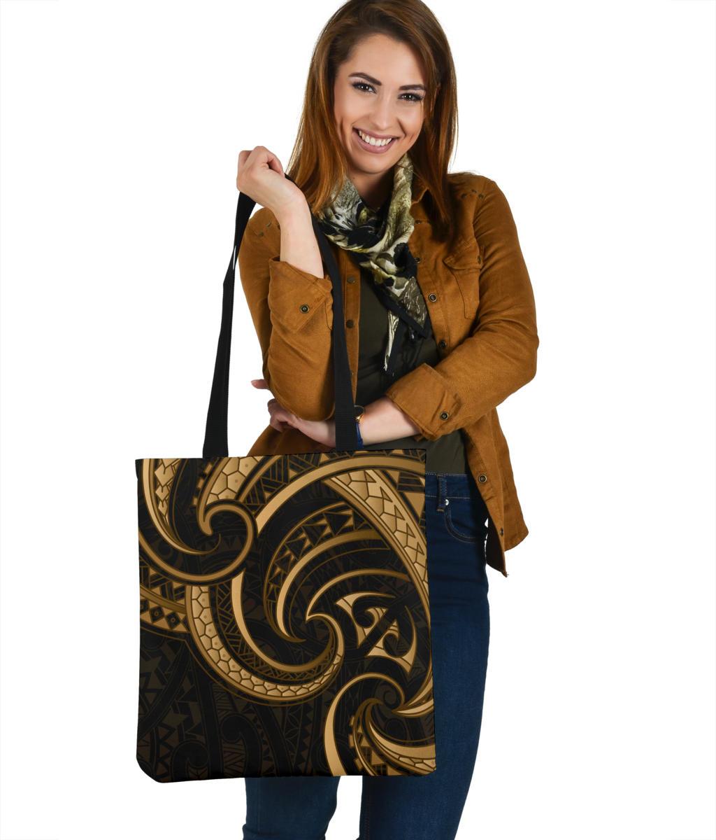 new-zealand-maori-mangopare-tote-bag-polynesian-gold