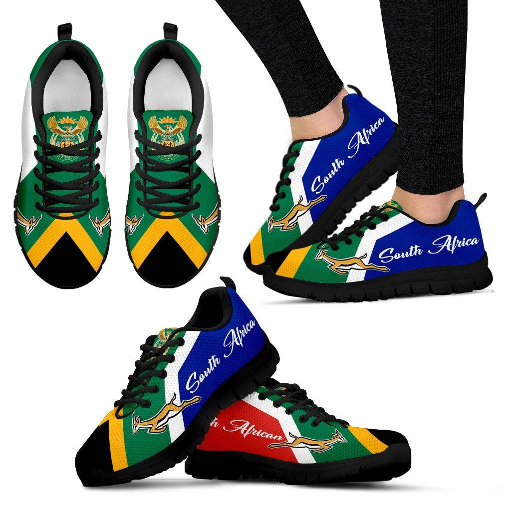 Coat Of Arms Of South Africa Sneakers - Vibe Hoodie Shop