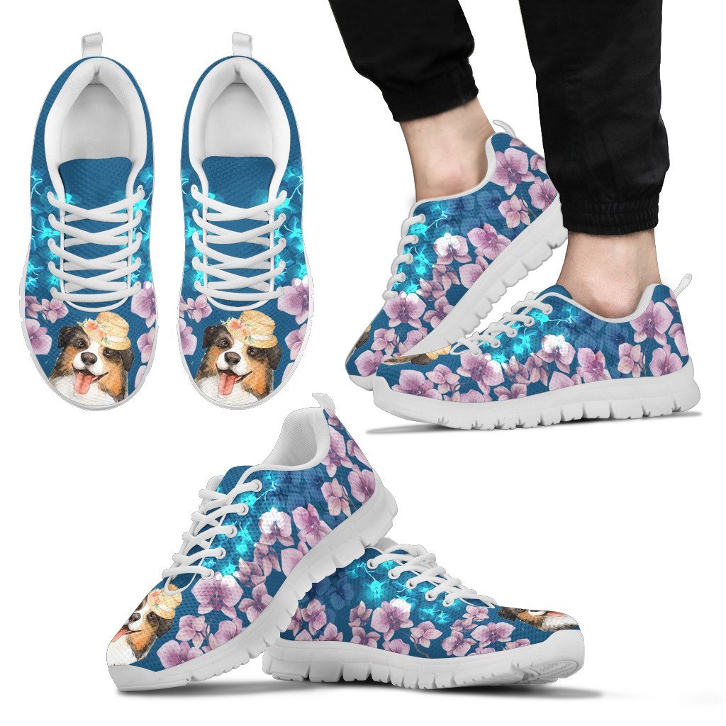 Dog Sneakers - Shepherd Shoes Orchid - Unisex - Vibe Hoodie Shop