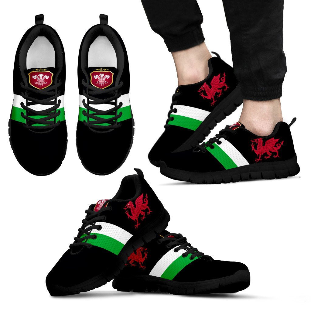 Wales Flag And Cymru Sneakers - Vibe Hoodie Shop