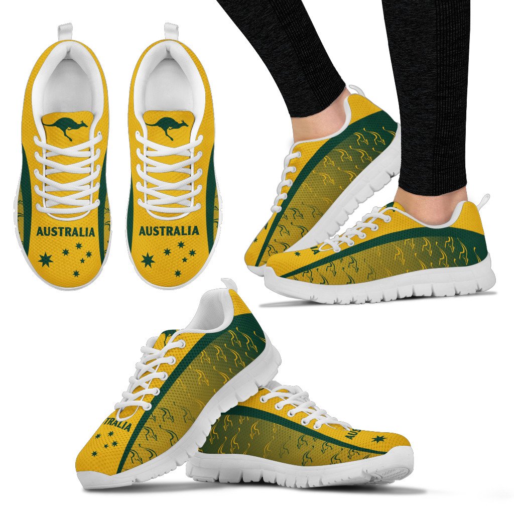 Sneakers - Australia Rugby Shoes Kangaroo Symbol - Unisex - Vibe Hoodie Shop