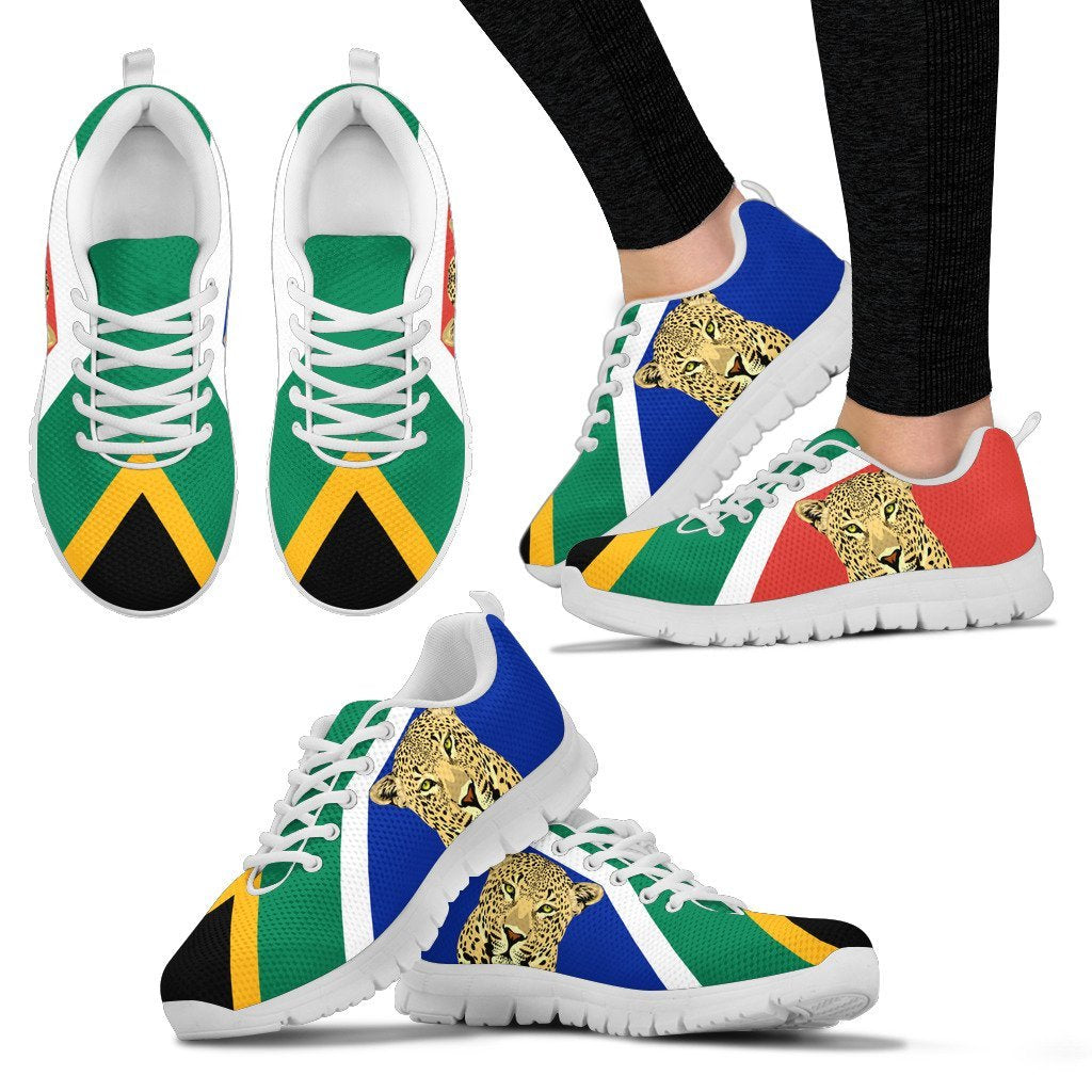 South Africa Leopard Sneakers - Vibe Hoodie Shop