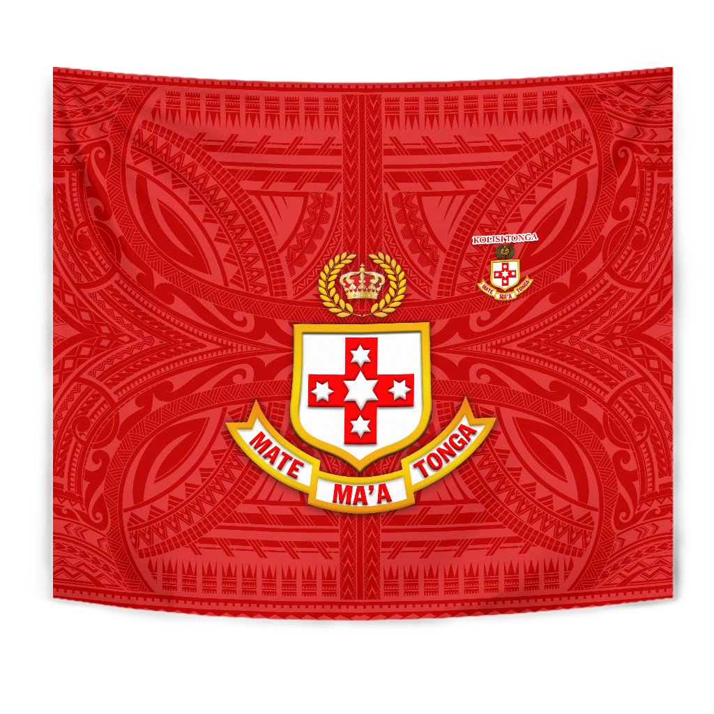 Kolisi Tonga Tapestry Mate Ma'a Tonga Rugby Ashburton Old Boys - Vibe Hoodie Shop