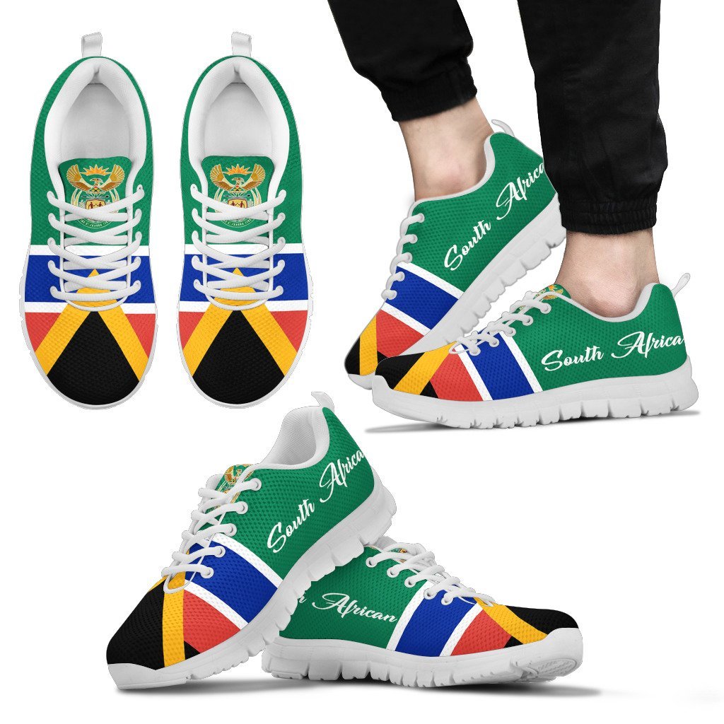 Coat Of Arms Of South Africa Sneakers 04 - Vibe Hoodie Shop