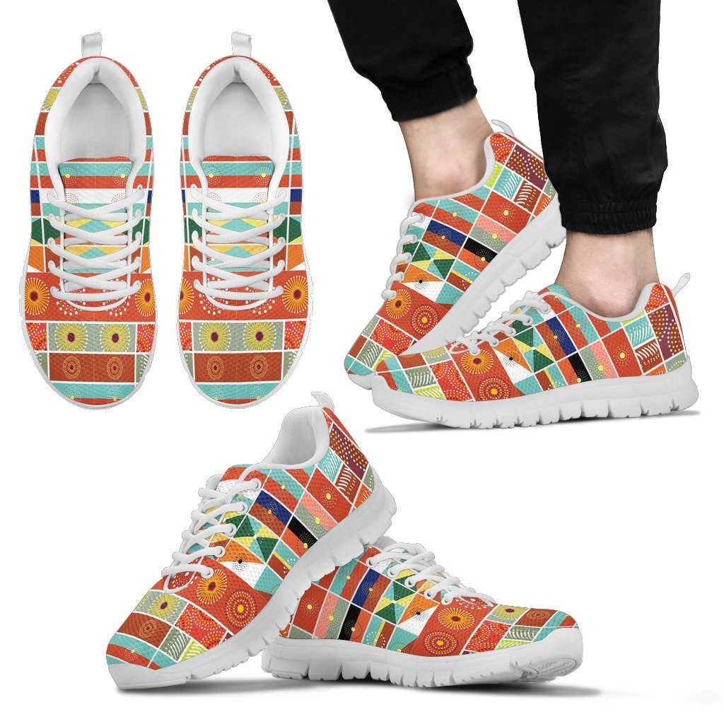 Aboriginal Sneakers, Indigenous Patterns Shoes - Vibe Hoodie Shop