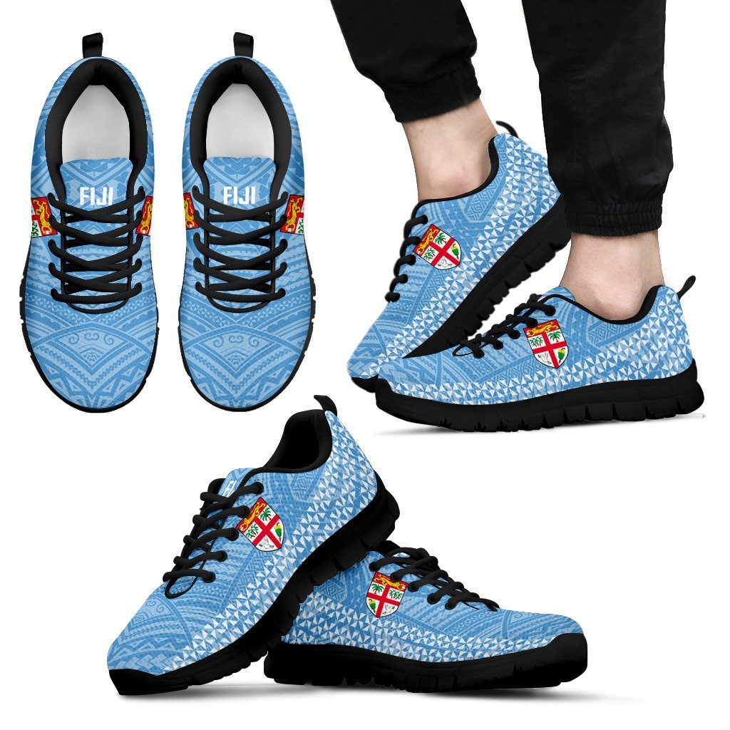 Fiji Polynesian Tribal Sneakers 01 - Vibe Hoodie Shop