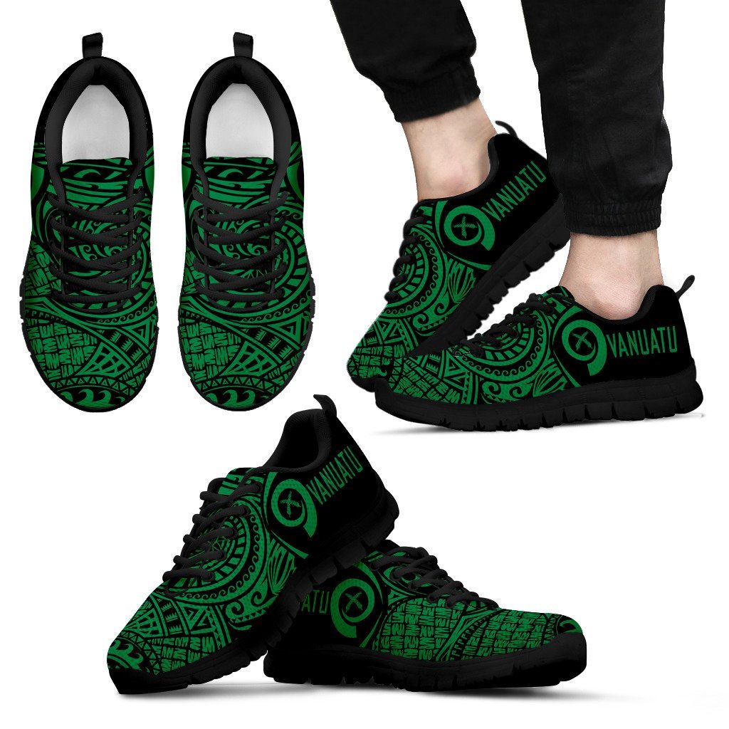 Vanuatu Polynesian Sneakers - Circle Style 02 - Vibe Hoodie Shop