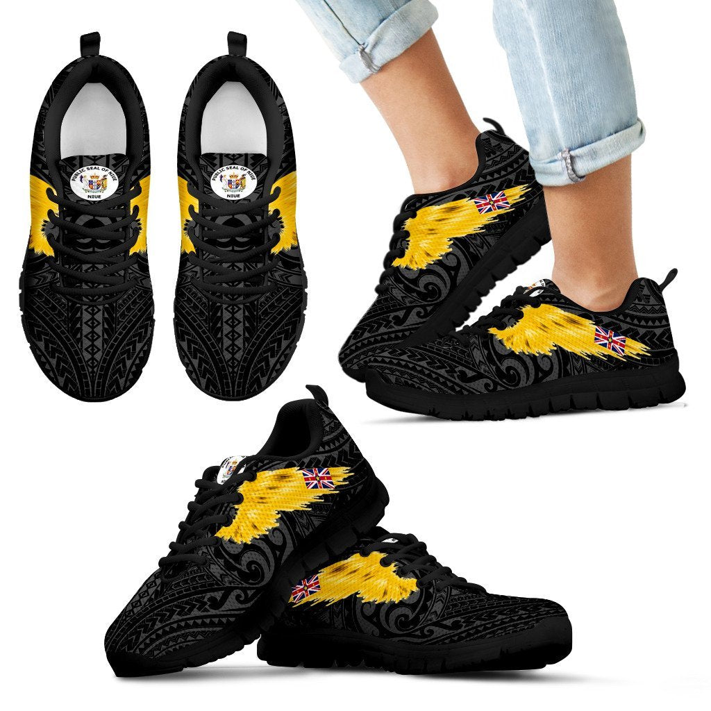 Niue Polynesian Wing Sneakers - Vibe Hoodie Shop