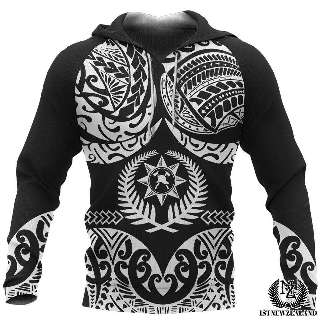 New Zealand Hoodie Maori Firefighter Tattoo - Vibe Hoodie Shop