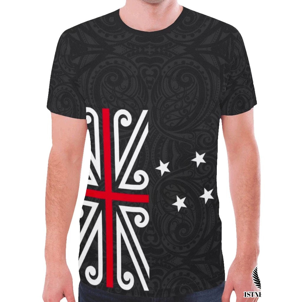 New Zealand Flag Design T shirts - Vibe Hoodie Shop