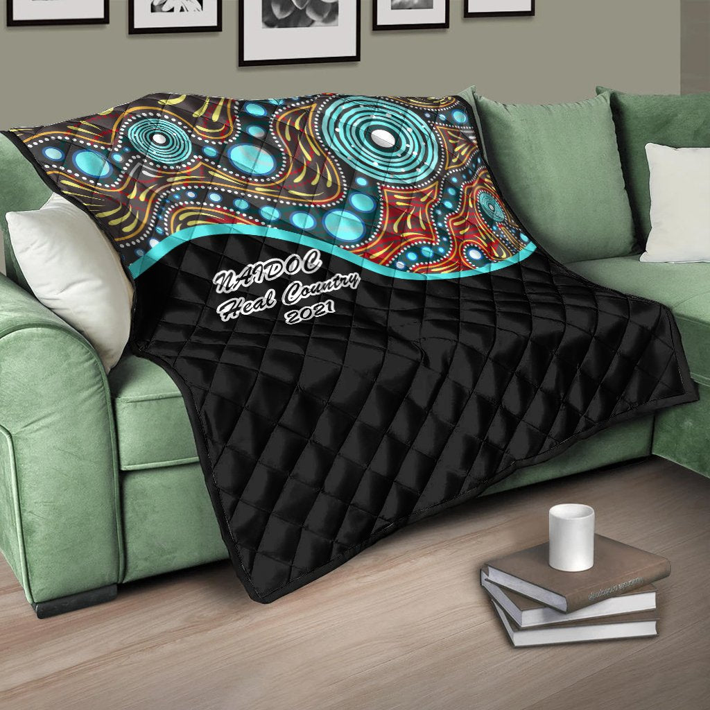 NAIDOC 2021 Premium Quilt - Heal Country - Vibe Hoodie Shop