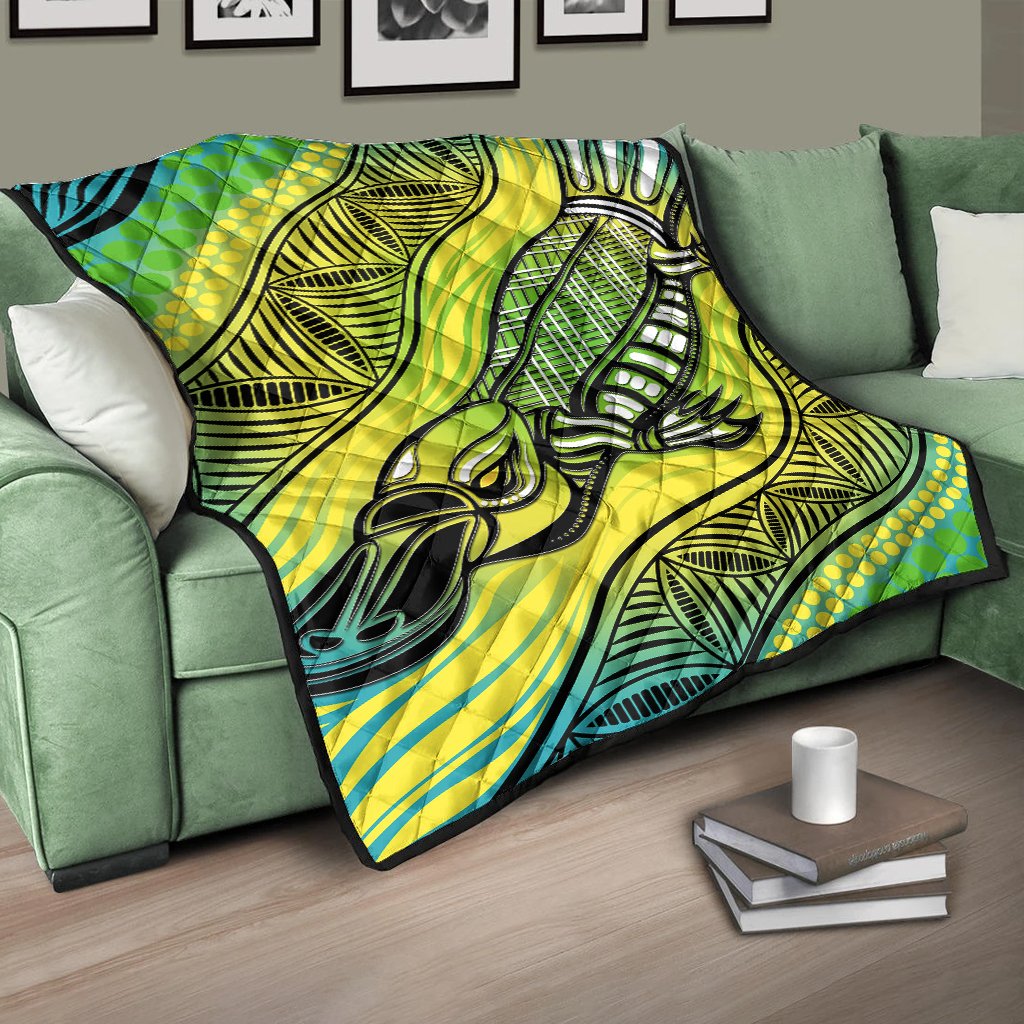 Premium Quilts - Aboriginal Platypus - Vibe Hoodie Shop