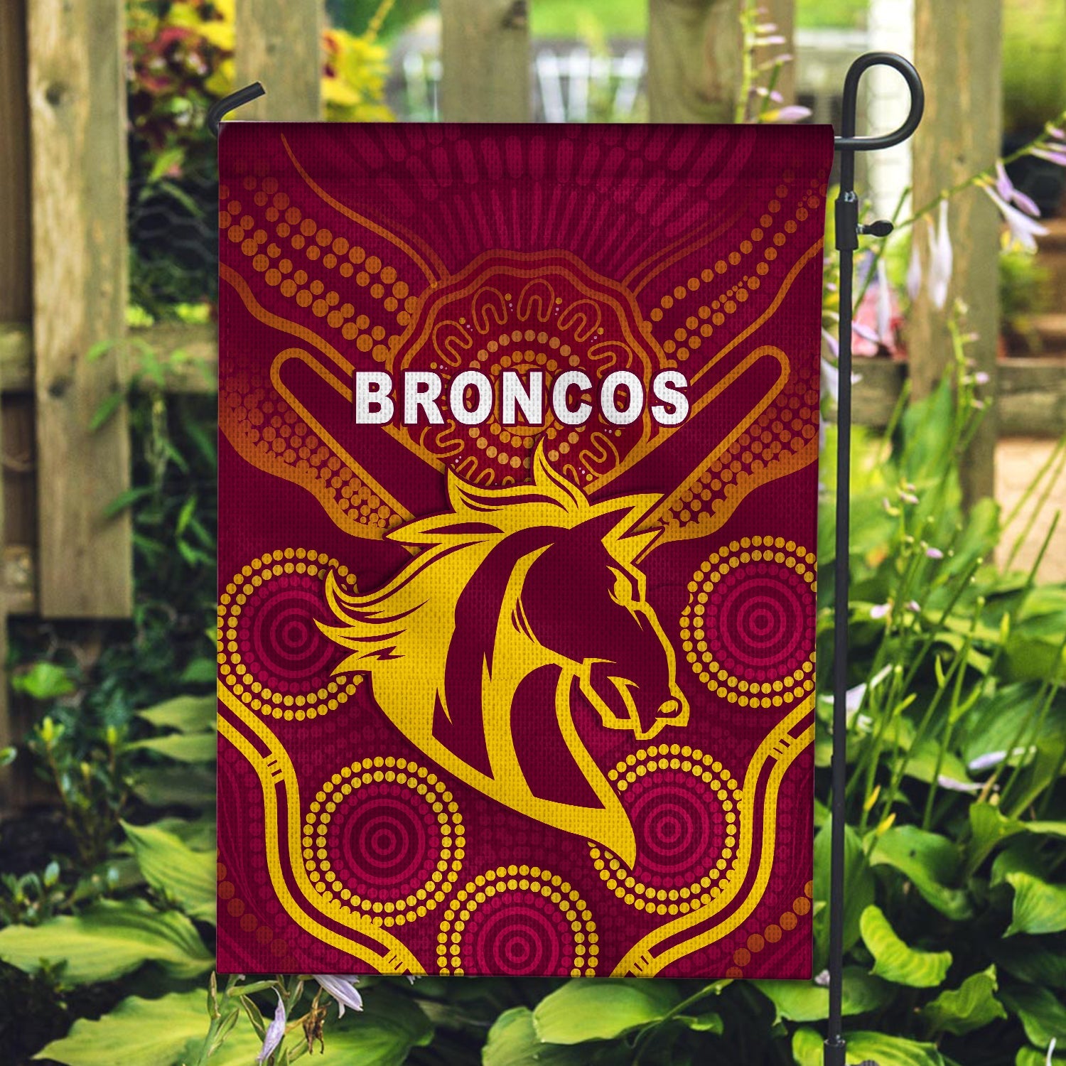 Broncos Indigenous Flag - Vibe Hoodie Shop