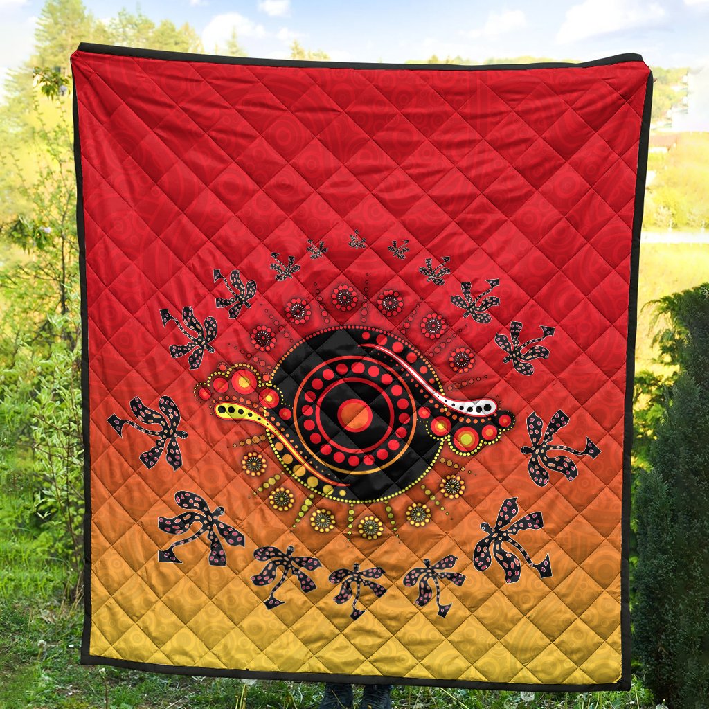 Aboriginal Premium Quilt - Circle Pattern - Vibe Hoodie Shop