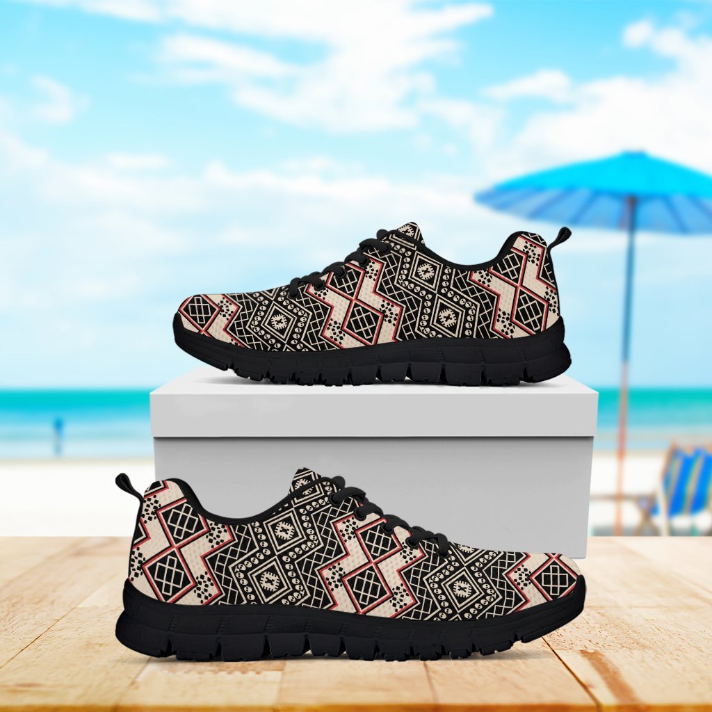 Fiji Sneakers - Fijian Pattern Shoes - Vibe Hoodie Shop