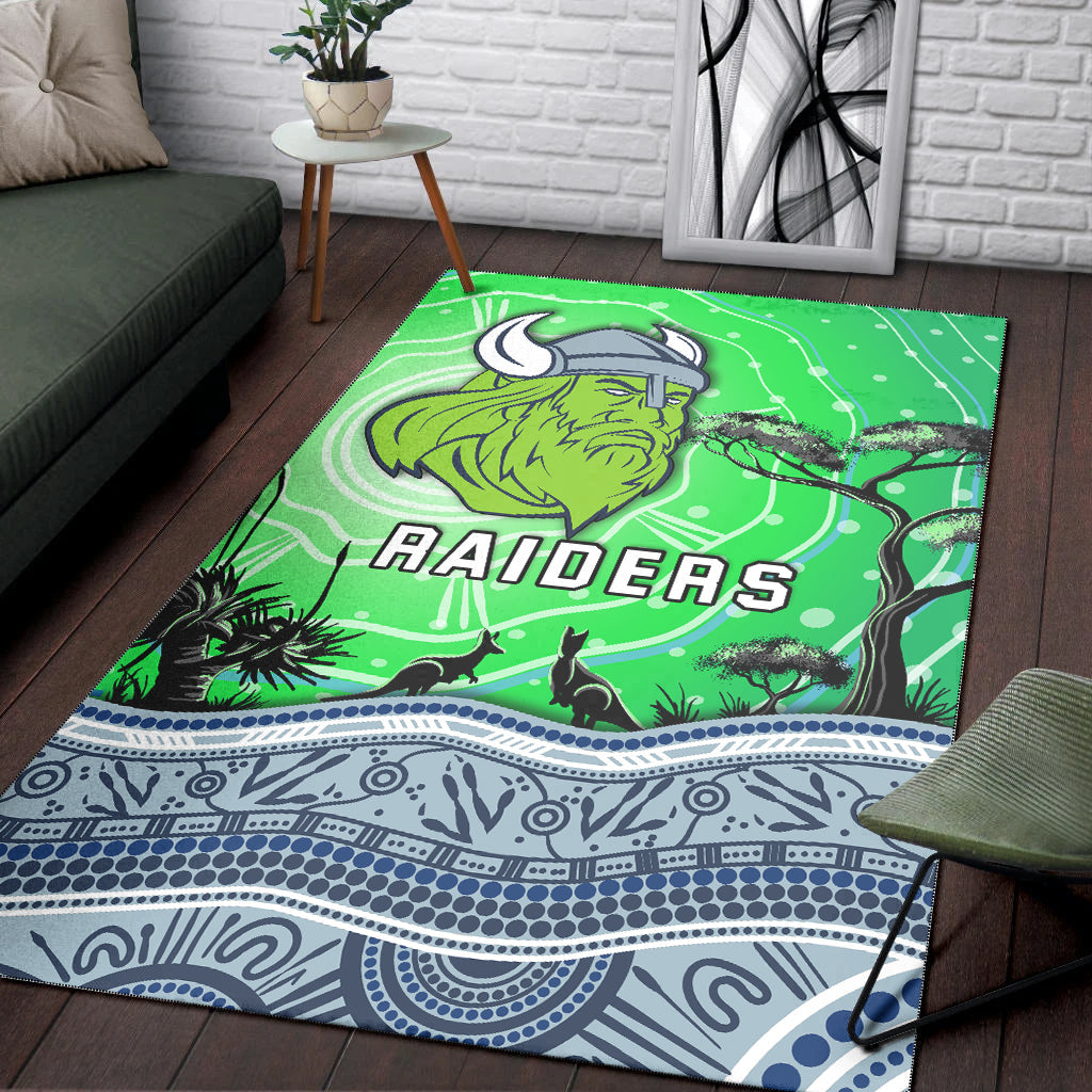 Raiders Indigenous Area Rug - Vibe Hoodie Shop