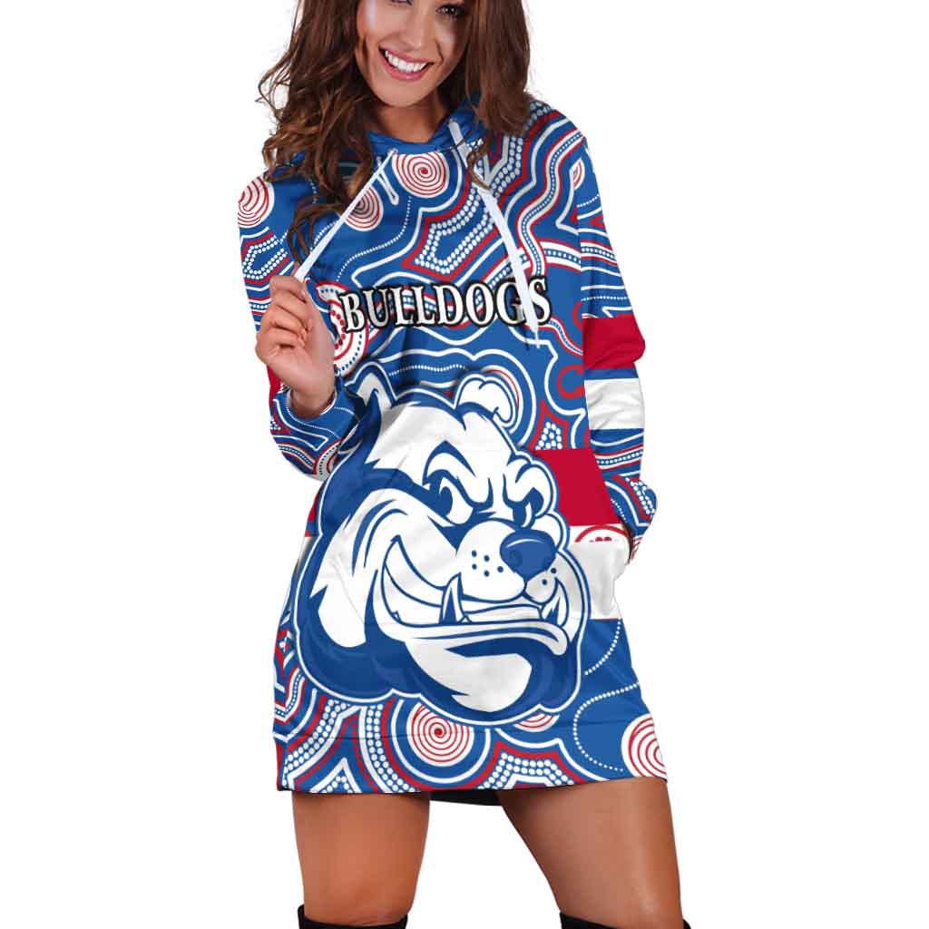 Bulldogs Champion 2021 Hoodie Dress Western Indigenous Always Proud - Vibe Hoodie Shop