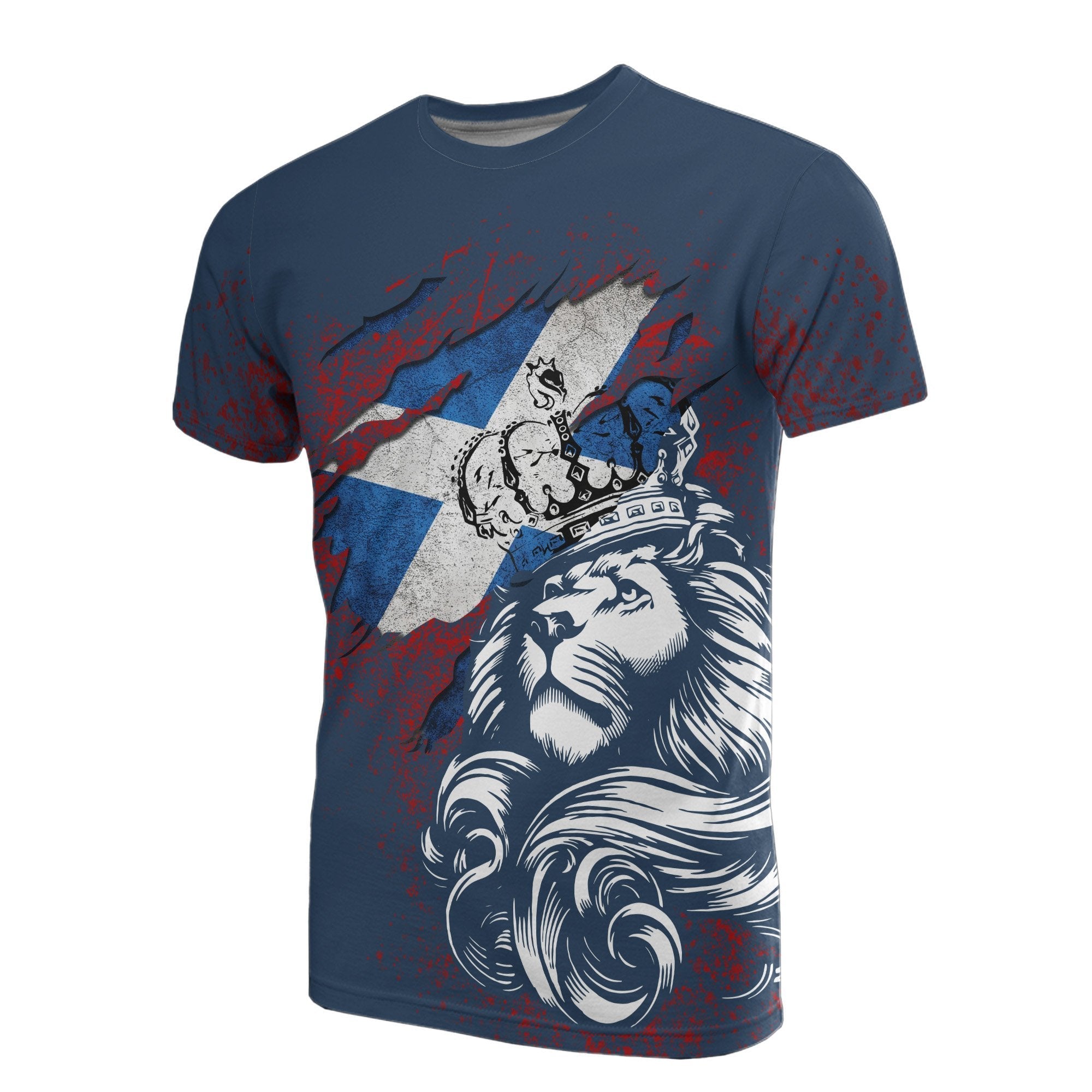 Lion Scotland T shirt - Scotland In Me - Vibe Hoodie Shop