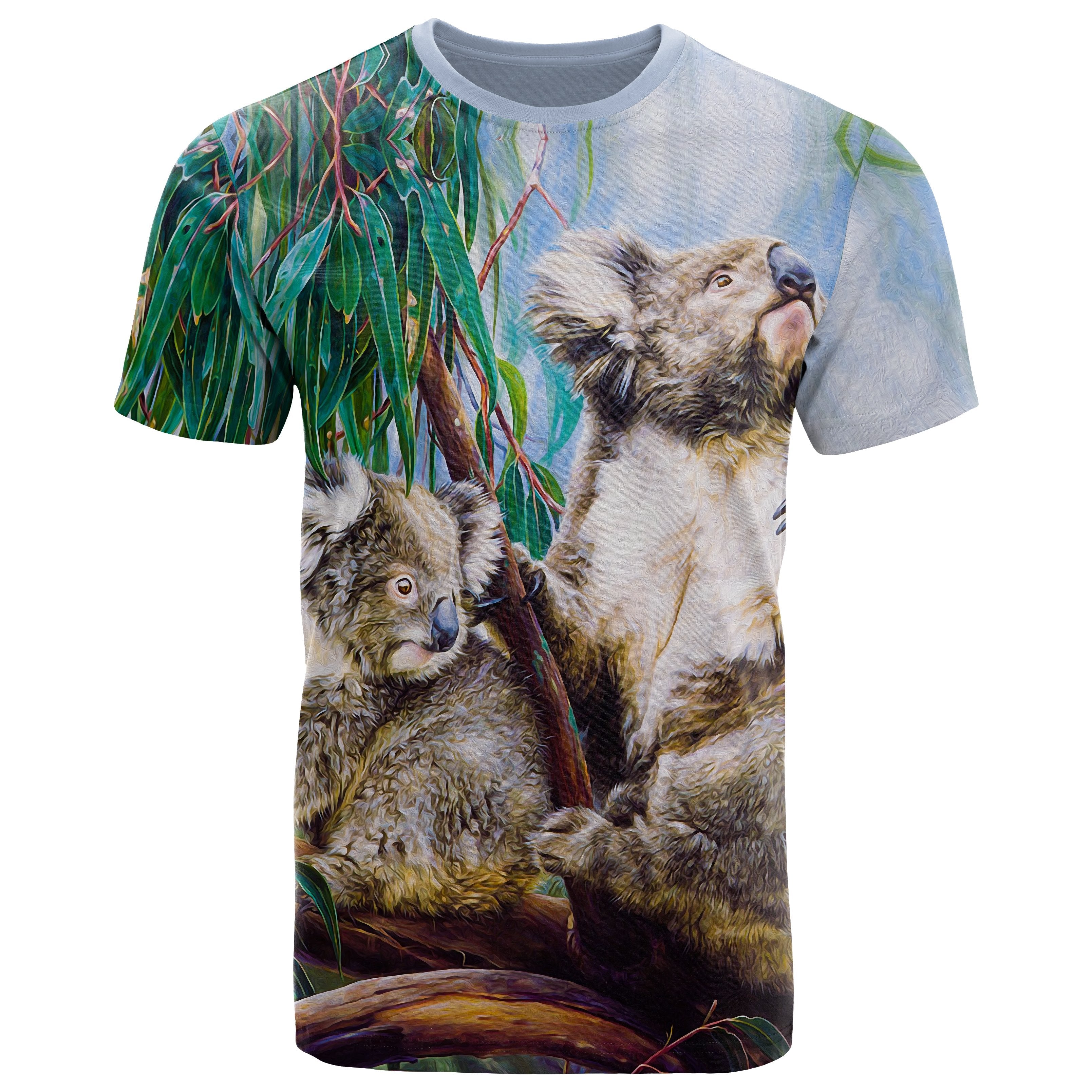 T shirt - Koala And Joey Shirt 3D Art - Unisex - Vibe Hoodie Shop