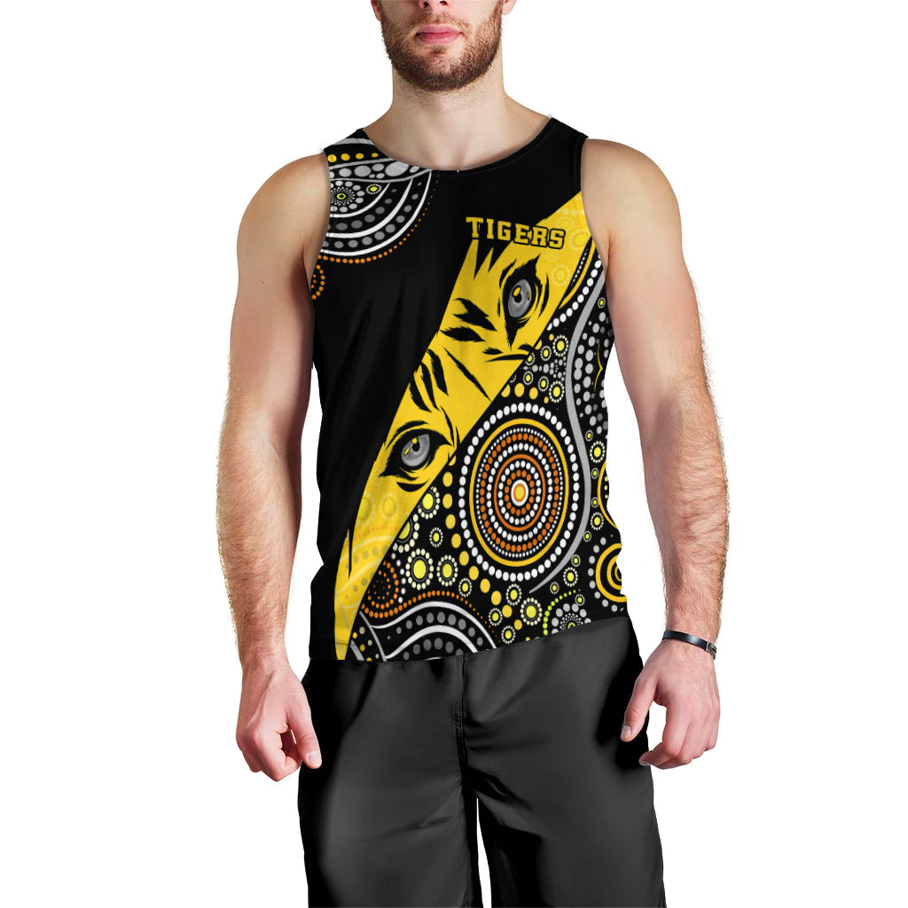 Richmond Indigenous Men Tank Top Tigers Football - Vibe Hoodie Shop