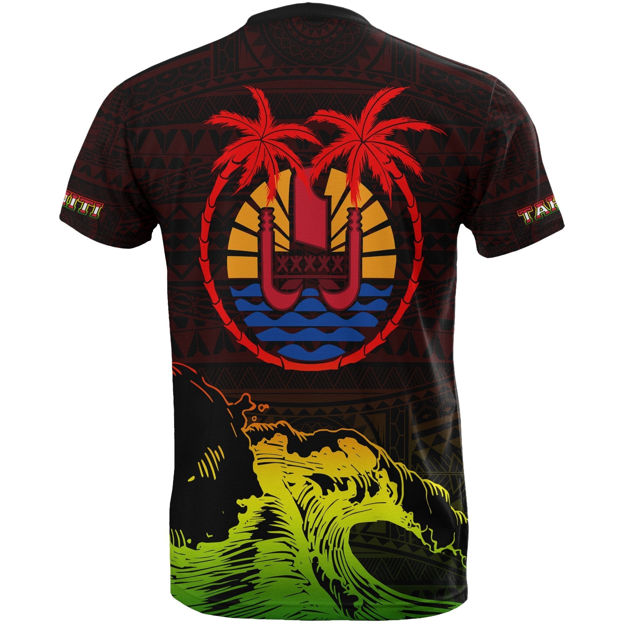 Tahiti Reggae T shirt - Vibe Hoodie Shop