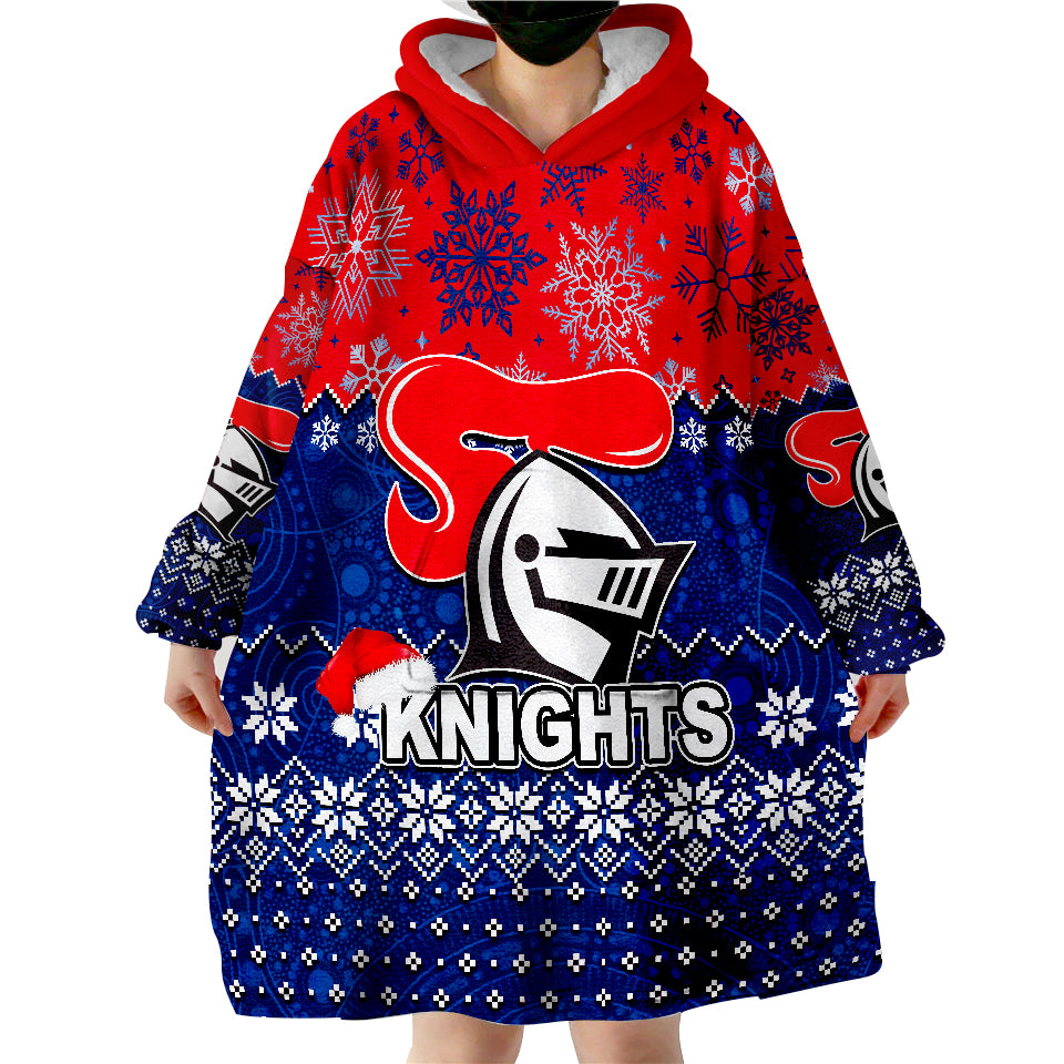 Knights Rugby Christmas 2022 Wearable Blanket Hoodie - Vibe Hoodie Shop
