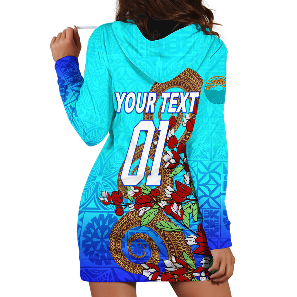 (Custom Personalised) Moana Pasifika Super Rugby Tapa Pacific Island Tapa Tagimaucia Vibes Hoodie Dress - Vibe Hoodie Shop