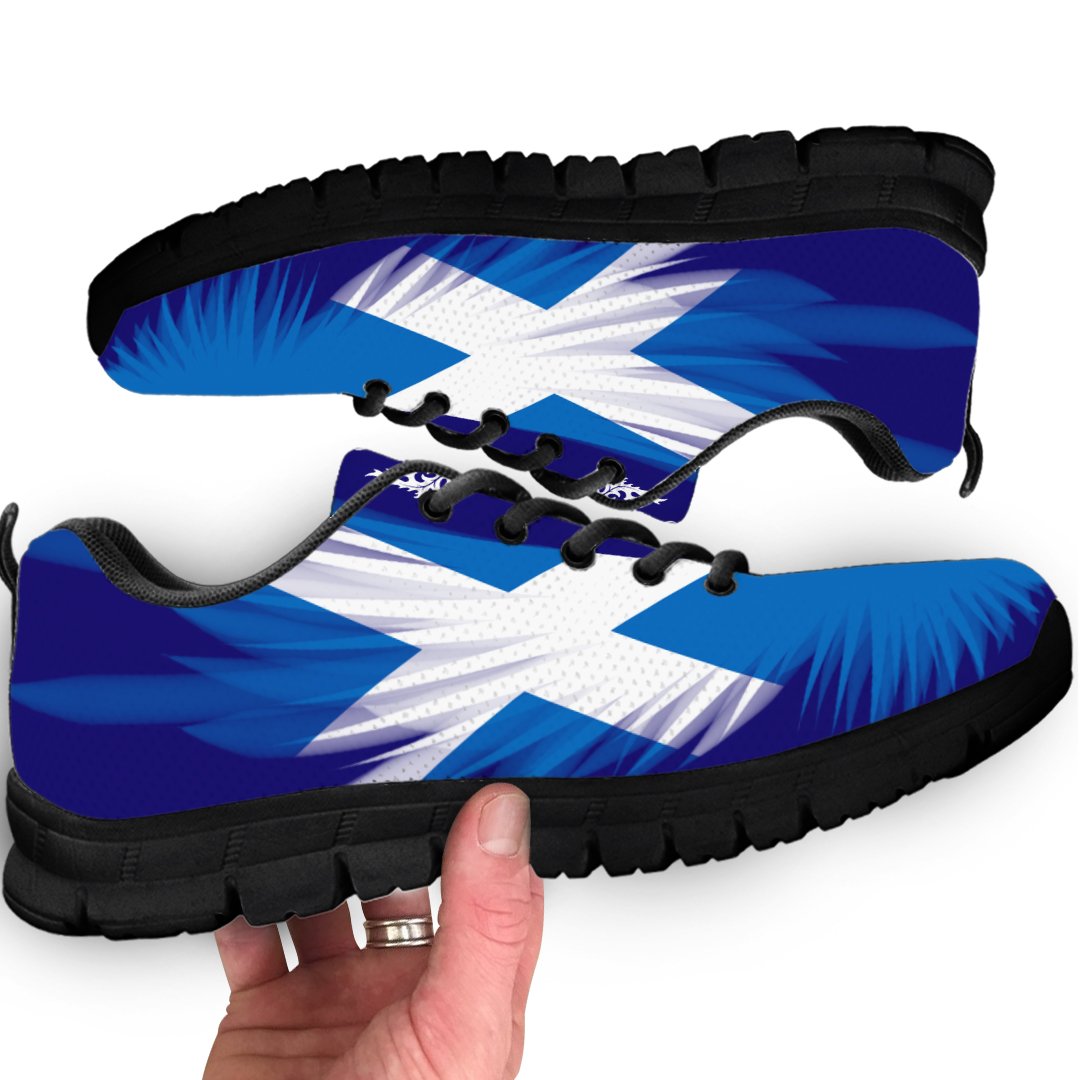 Scotland Flying Flag Wings  Sneakers - Vibe Hoodie Shop