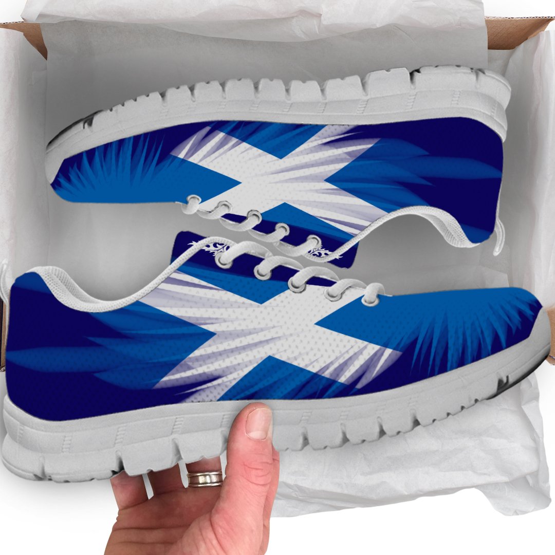 Scotland Flying Flag Wings  Sneakers - Vibe Hoodie Shop