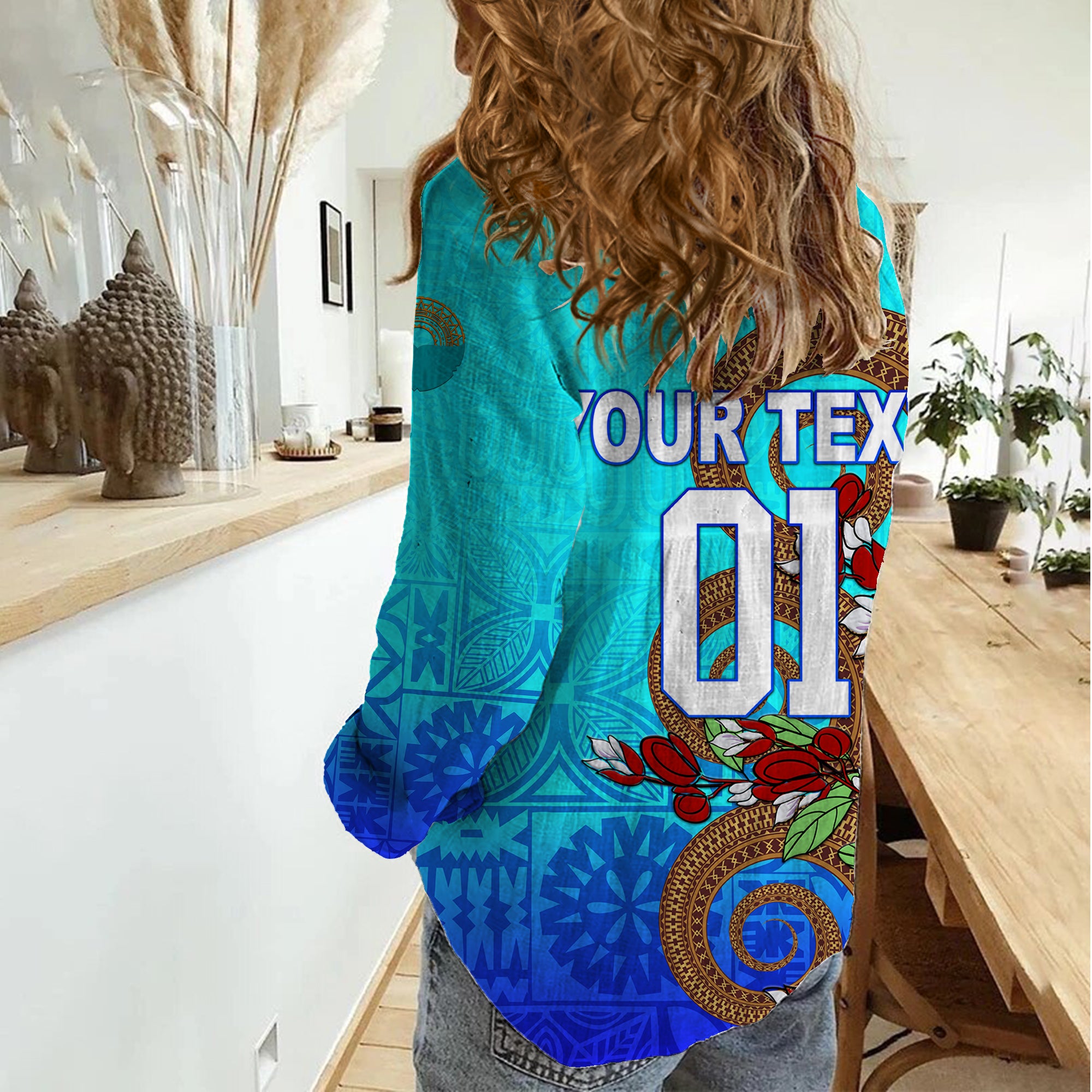 (Custom Personalised) Moana Pasifika Super Rugby Tapa Pacific Island Tapa Tagimaucia Vibes Women Casual Shirt - Vibe Hoodie Shop