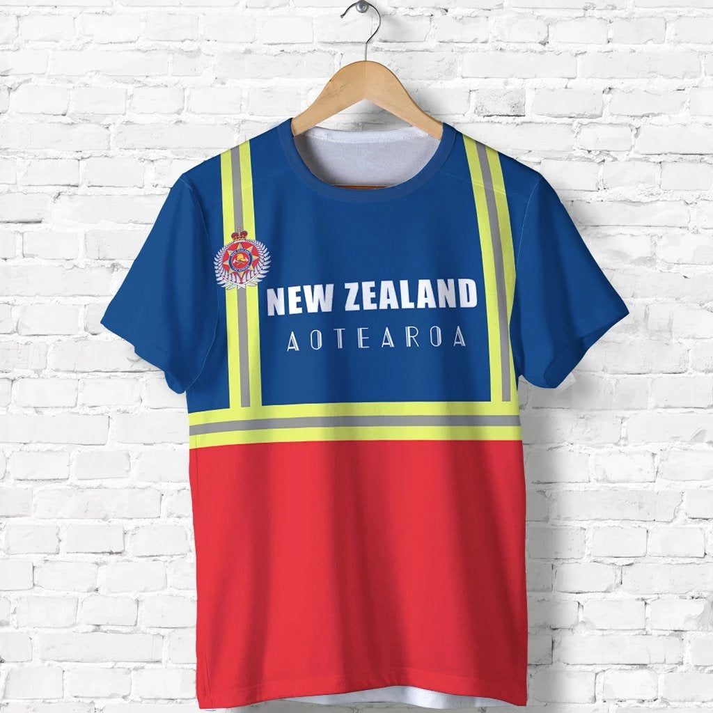 New Zealand Firefighter T shirt - Vibe Hoodie Shop