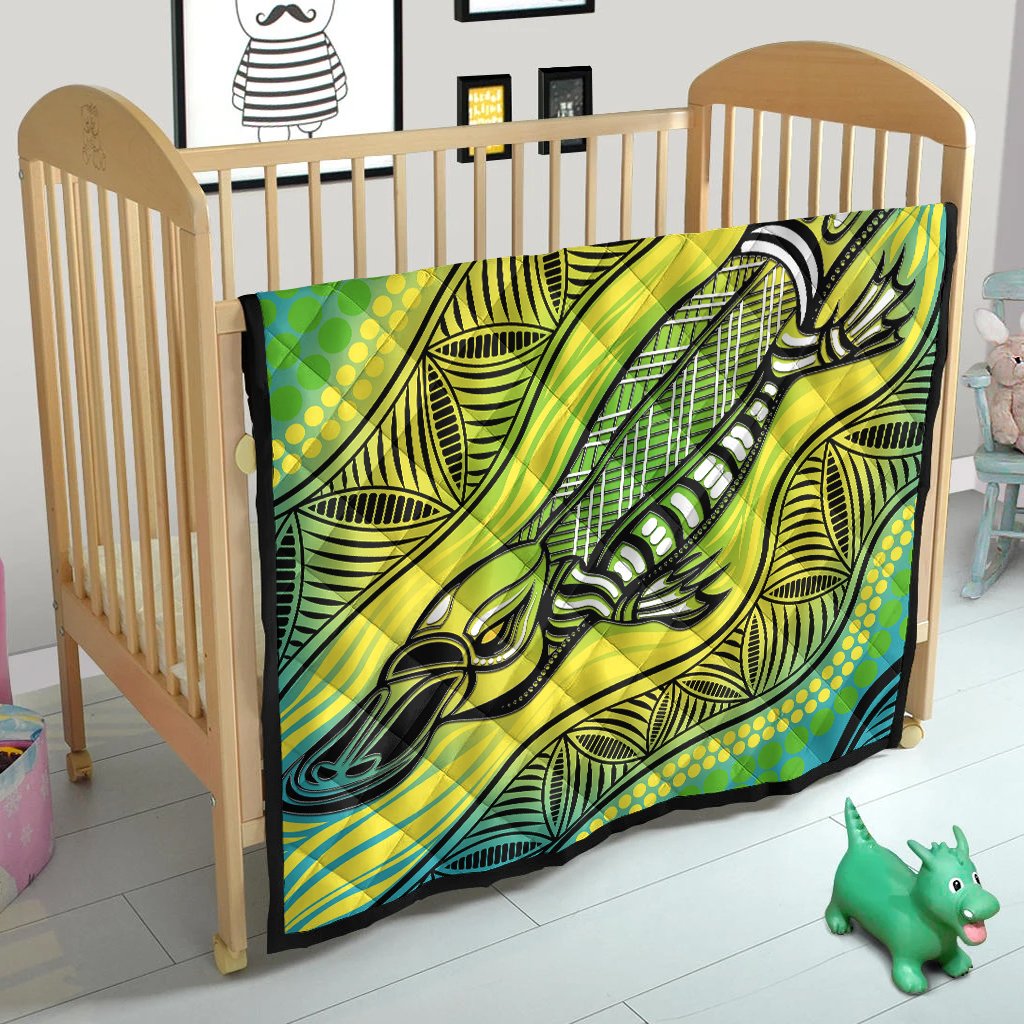Premium Quilts - Aboriginal Platypus - Vibe Hoodie Shop