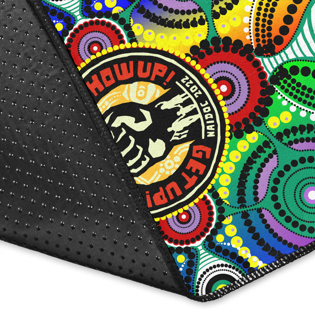 NAIDOC Week 2022 Area Rug Be Unique Aboriginal - Vibe Hoodie Shop