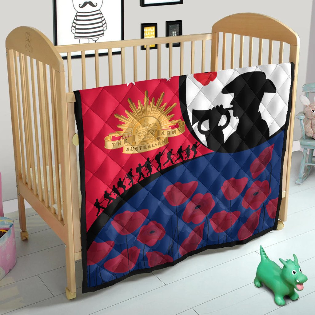 ANZAC Day Premium Quilt - We will remember Them - Vibe Hoodie Shop