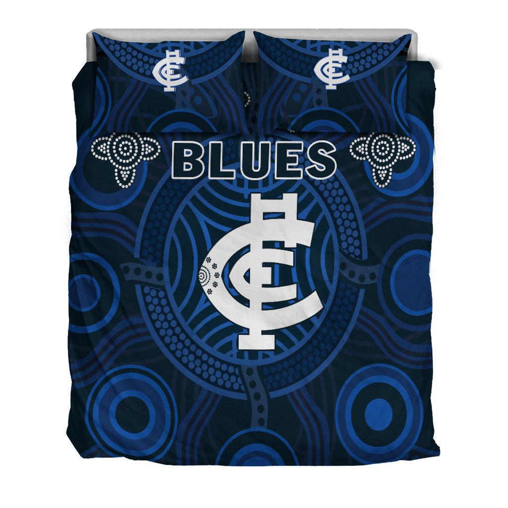 Blues Indigenous Bedding Set Classic Cap 2021 Football Season - Vibe Hoodie Shop