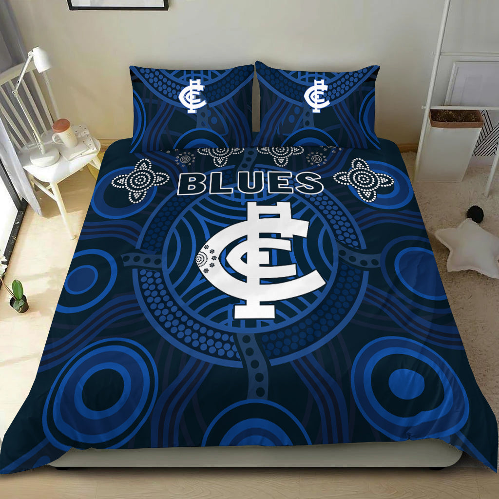 Blues Indigenous Bedding Set Classic Cap 2021 Football Season - Vibe Hoodie Shop