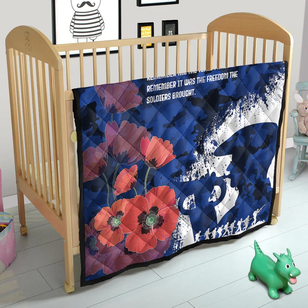 Custom ANZAC Premium Quilt - ANZAC Day 2021 - Vibe Hoodie Shop