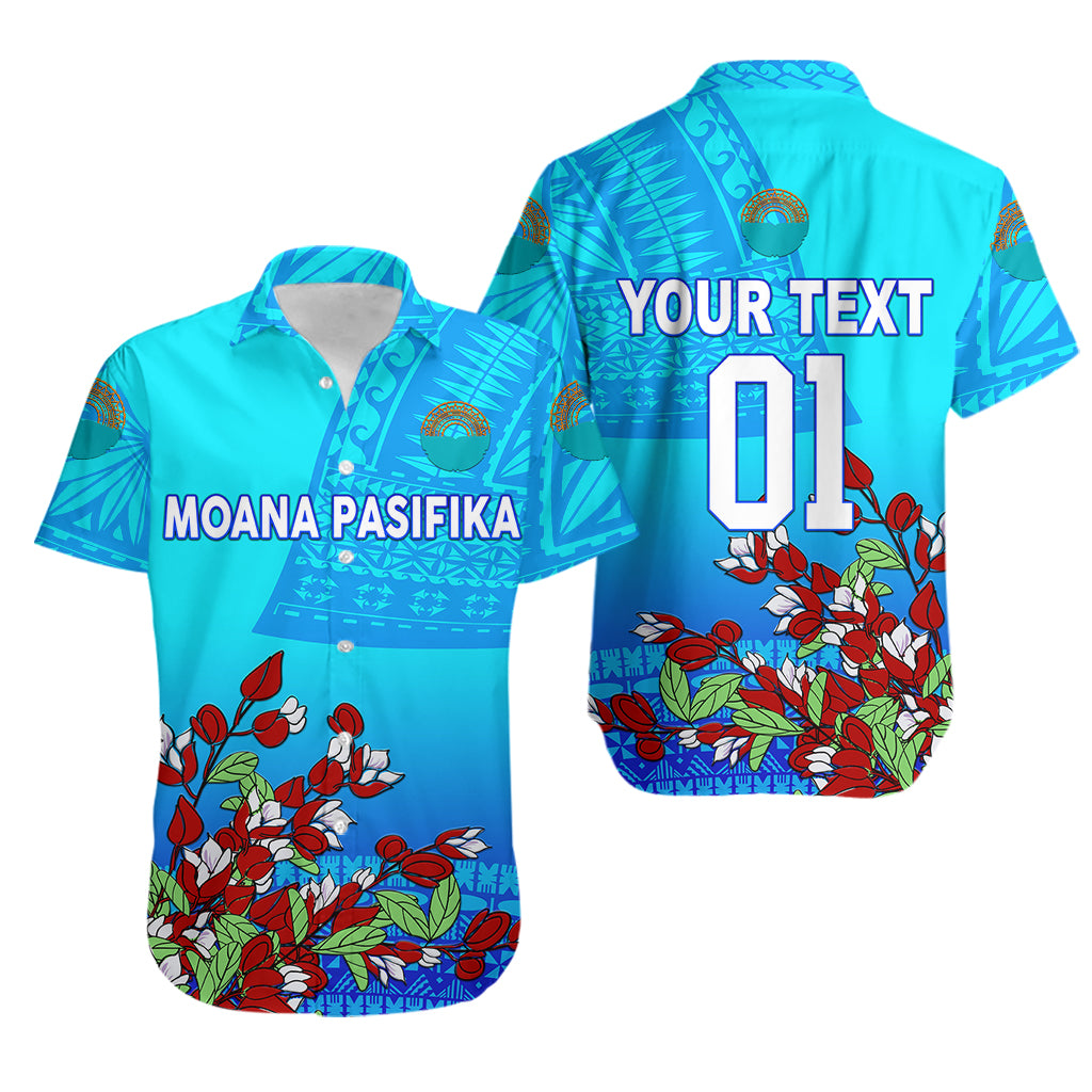 (Custom Personalised) Moana Pasifika Super Rugby Tapa Pacific Island Tagimaucia Flower Hawaiian Shirt - Vibe Hoodie Shop